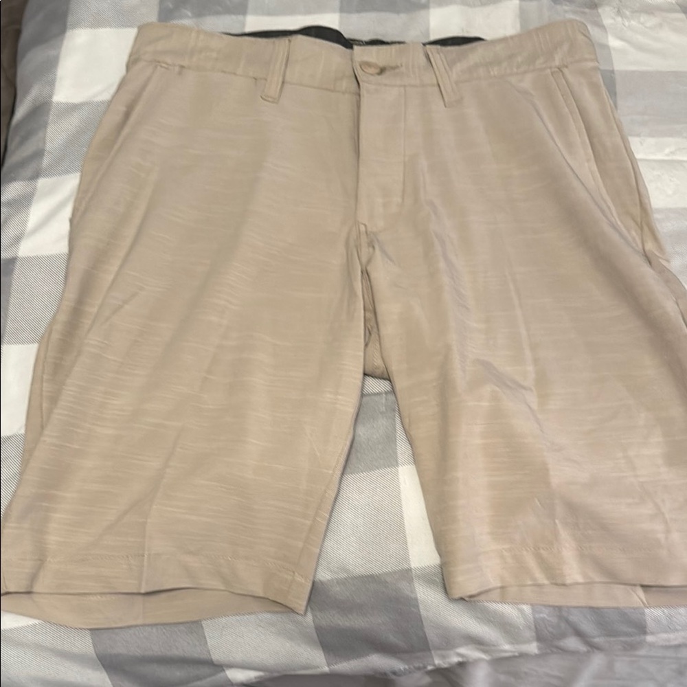 Ron Jon Tan Flat Front Shorts Classic Design